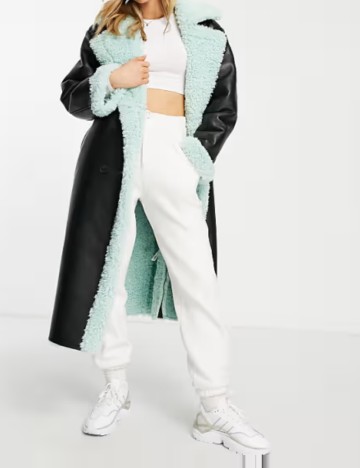 Cojoc lung ASOS, mix culori