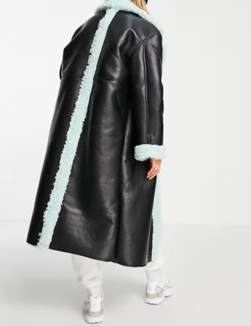 Cojoc lung ASOS, mix culori