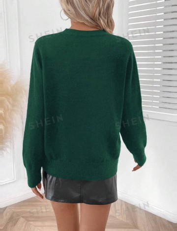 Pulover Shein, verde