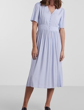 Rochie midi Pieces, albastru