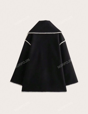 Palton Shein, negru