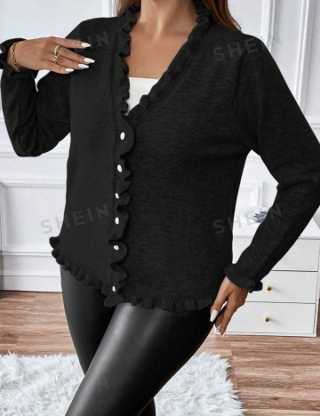 Cardigan Shein, negru