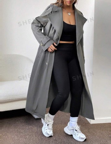 Trench Shein, gri