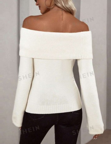 Pulover Shein, crem