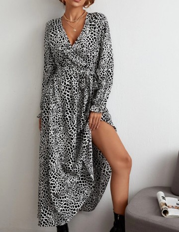 Rochie maxi Shein, mix culori