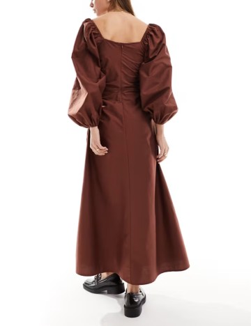 Rochie maxi ASOS, maro