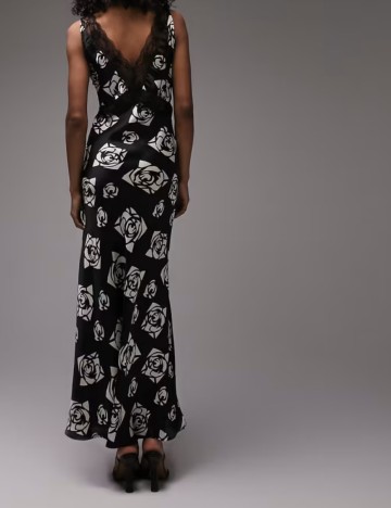 Rochie midi ASOS, mix culori
