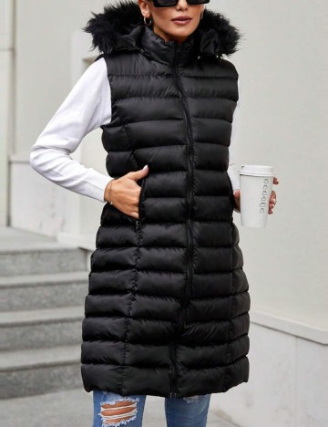 Vestă Shein, negru