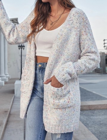 Cardigan Shein, mix culori