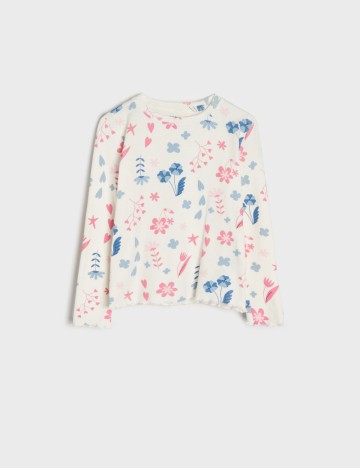 Bluză de pijama Sinsay, alb