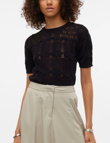 Bluză Vero Moda, negru