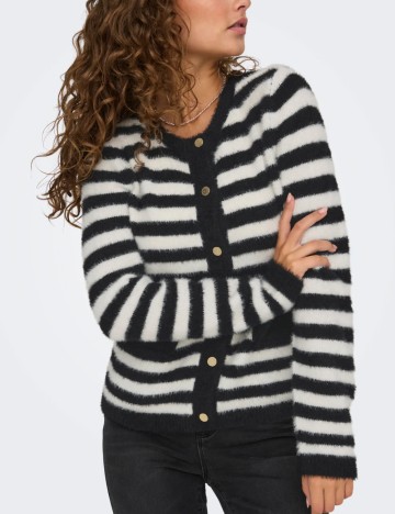 Pulover cu nasturi Only, mix culori