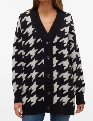 Pulover cu nasturi Vero Moda, mix culori