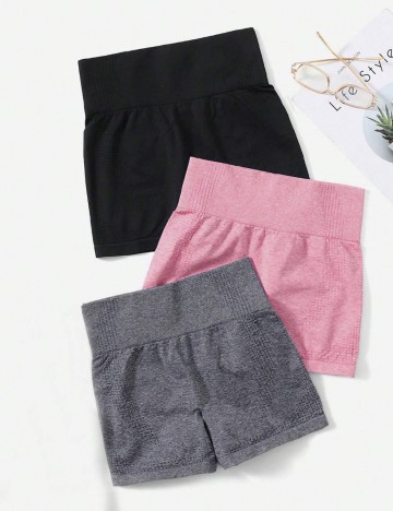 Set colanți scurți Shein, mix culori