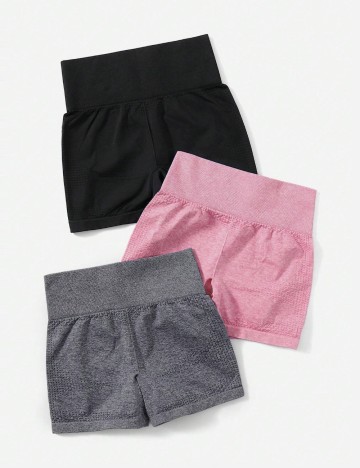 Set colanți scurți Shein, mix culori