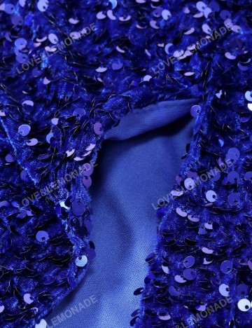 Rochie de ocazie Shein, albastru