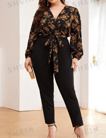 Salopetă lungă Shein, mix culori