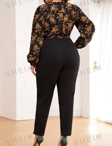 Salopetă lungă Shein, mix culori