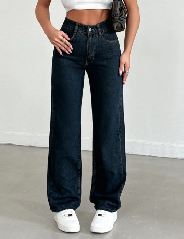 Jeans Shein, albastru