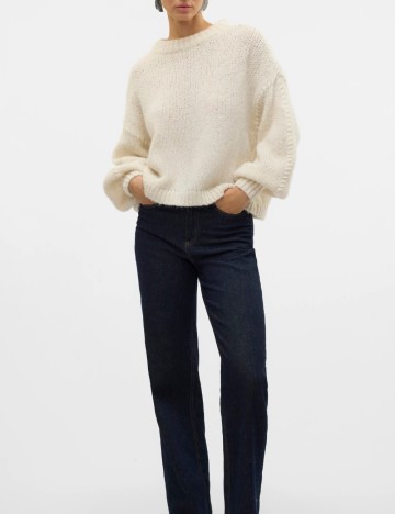 Pulover Vero Moda, crem