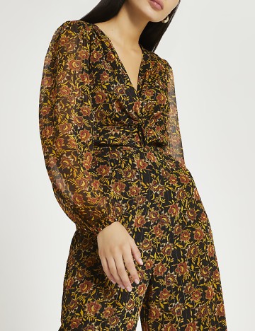 Salopetă lungă River Island, mix culori