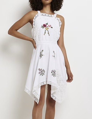 Rochie mini River Island, alb