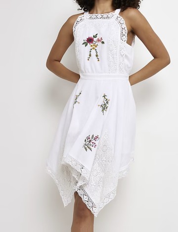 Rochie mini River Island, alb