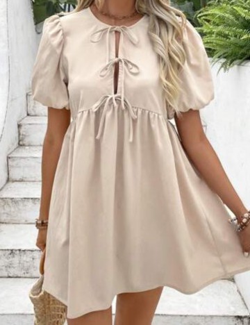 Rochie mini Shein, bej