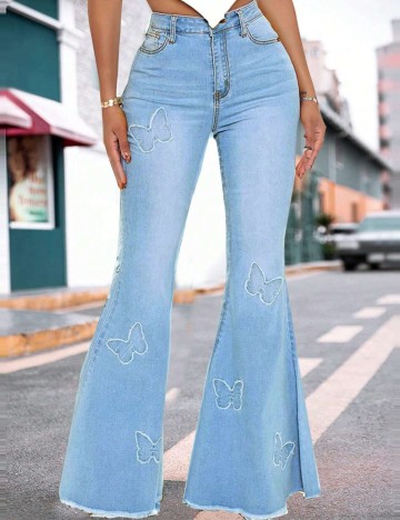 Jeans Shein, albastru