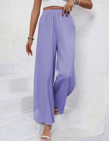 Pantaloni Shein, mov