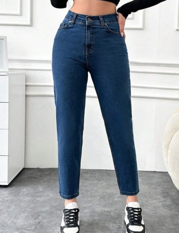 Jeans Shein, albastru