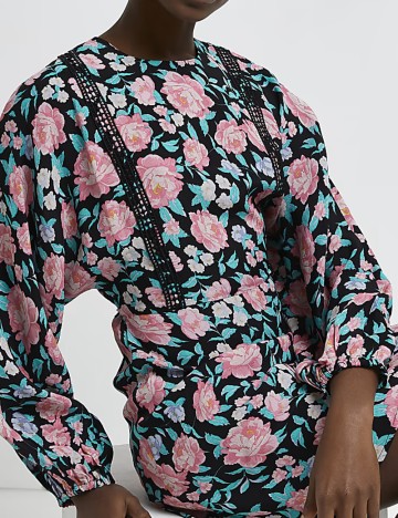 Rochie mini River Island, negru