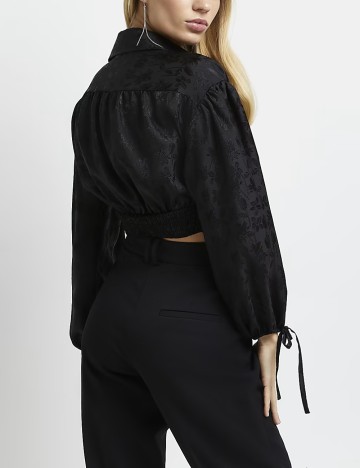 Cămașă River Island, negru
