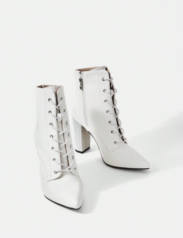 Botine Shein, alb