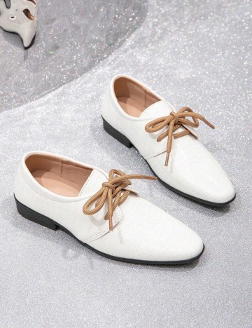 Pantofi Shein, alb