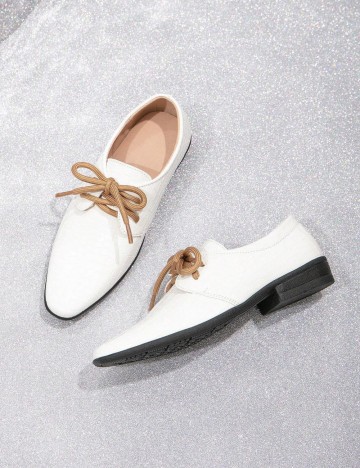 Pantofi Shein, alb