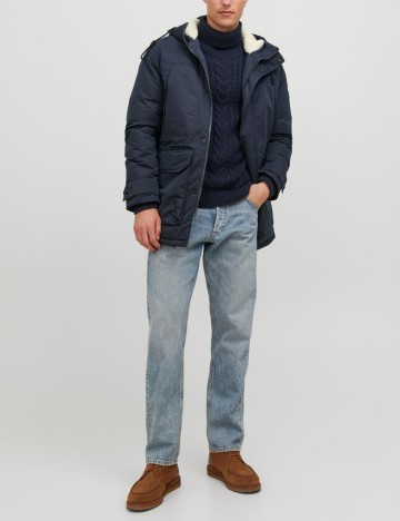 Geacă Jack & Jones, bleumarin