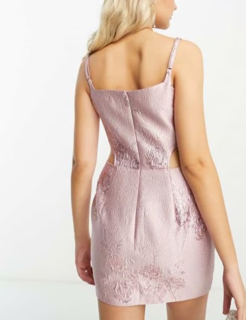 Rochie mini Miss Selfridge, roz