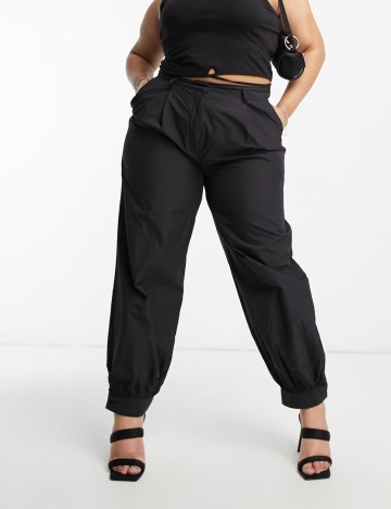 Pantaloni extro&vert, negru