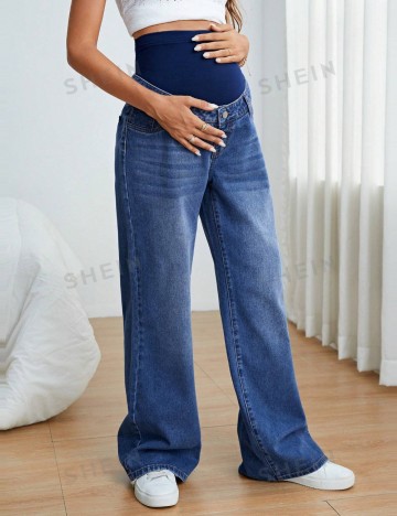 Jeans Shein, albastru