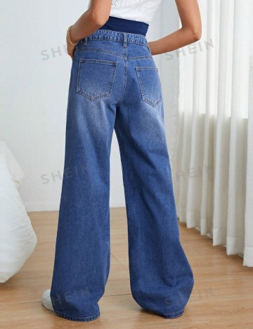 Jeans Shein, albastru