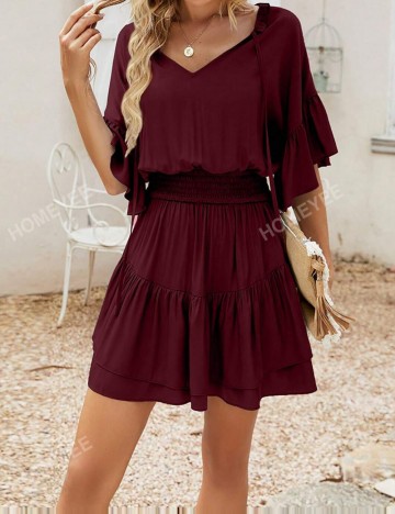 Rochie mini Shein, vișiniu