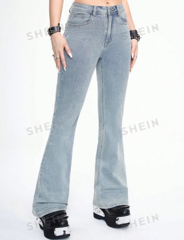 Jeans Shein, albastru