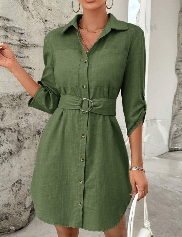 Rochie mini Shein, verde