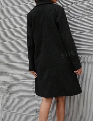 Palton Shein, negru