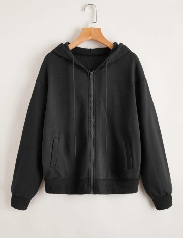 Hanorac Shein, negru