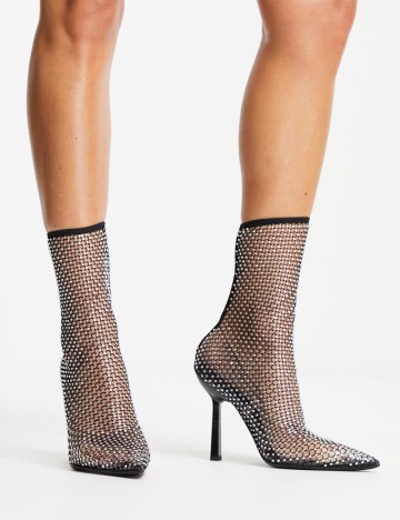 Pantofi cu toc ASOS, negru