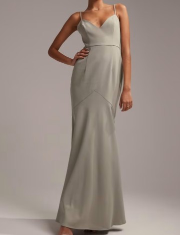 Rochie maxi ASOS, verde