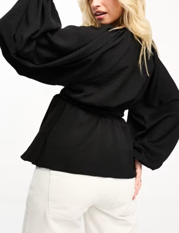 Cămașă ASOS, negru
