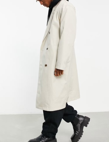 Trench ASOS, crem